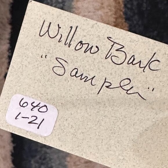 ARTIST Elise Thornton 6" Woven Willow Bark Basket - Created by Artist in WI NWT - Picture 15 of 15